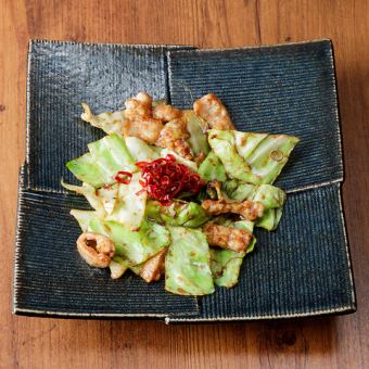 もつキャベツ焼き