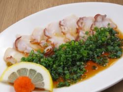 Octopus with ponzu sauce