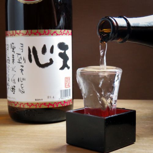 Reasonably priced sake, shochu, and draft beer