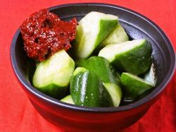 Piercing spicy cucumber