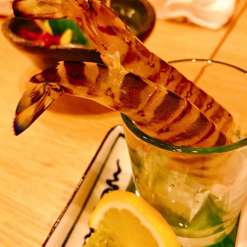 [Specialty] Live prawns ♪ From 280 yen per dance or grilled with salt!