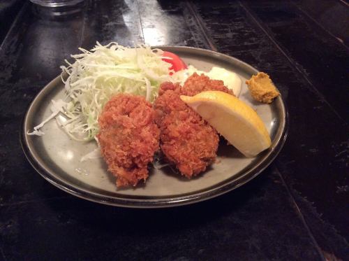 Deep fried oysters