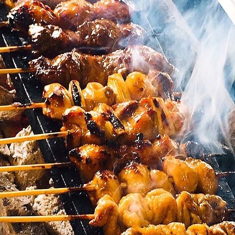 こだわりの地鶏料理!!