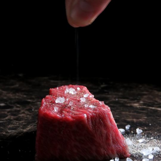 《個室焼肉おすすめコース》あか牛、本場の馬焼きなど厳選肉8点盛り付き全9品【お料理のみ】