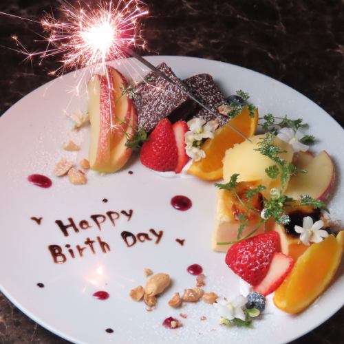 デザートプレート【前日までの要予約】