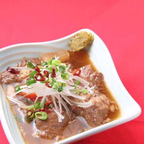 Wagyu beef tendon stew