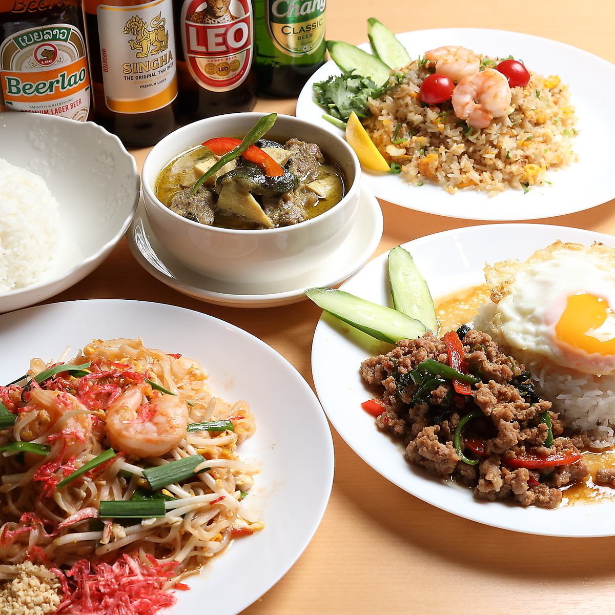 和田町でリーズナブルに本格タイ料理が楽しめます♪