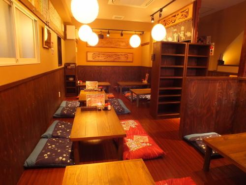 大小さまざまな宴会が可能