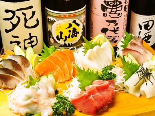 刺身盛り合わせ