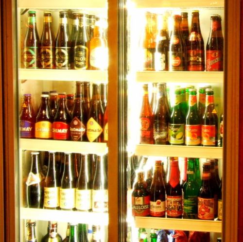 60 kinds of bottled beer