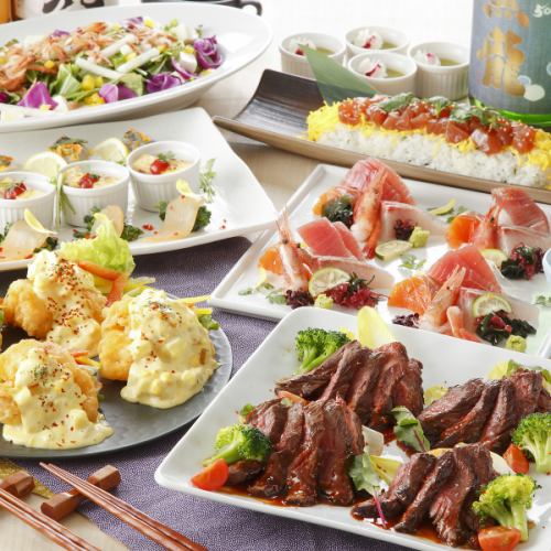 Enjoy seafood dishes in Yaesu!