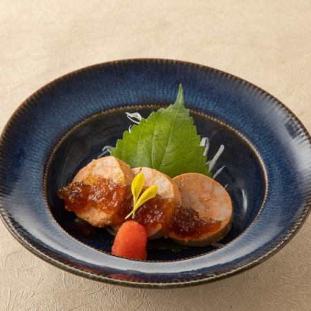 あん肝ポン酢ジュレ