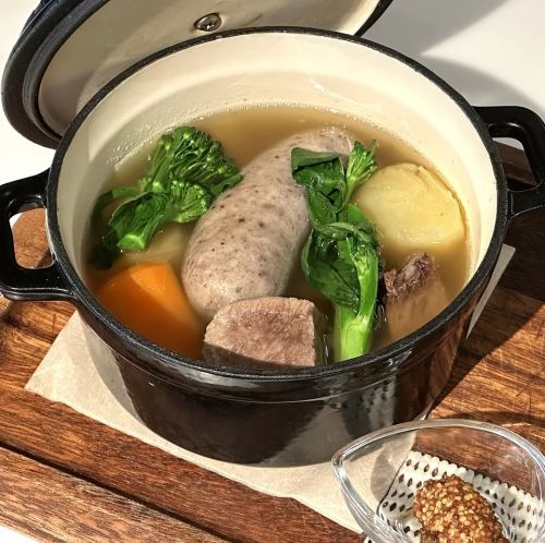 ~Italian style~ Homemade sausage and beef tongue pot-au-feu