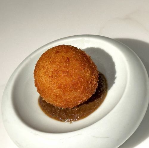 Foie gras in croquette