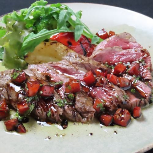 Domestic beef fillet tagliata