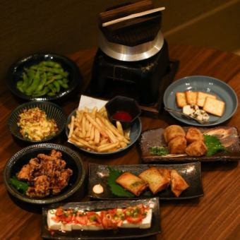 ≪120分飲み放題付き◎≫コスパ抜群！飲み会や宴会に最適な全9品◎”お得コース”