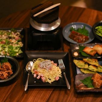 ≪120分飲み放題付き◎≫名物の釜めしや人気メニューが楽しめる”新！名物コース”