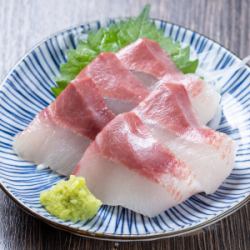 Sea bream sashimi