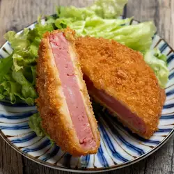 火腿肉餅