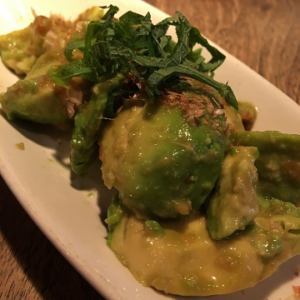 アボカドスライス～わさび醤油～/アボカドの梅肉和え