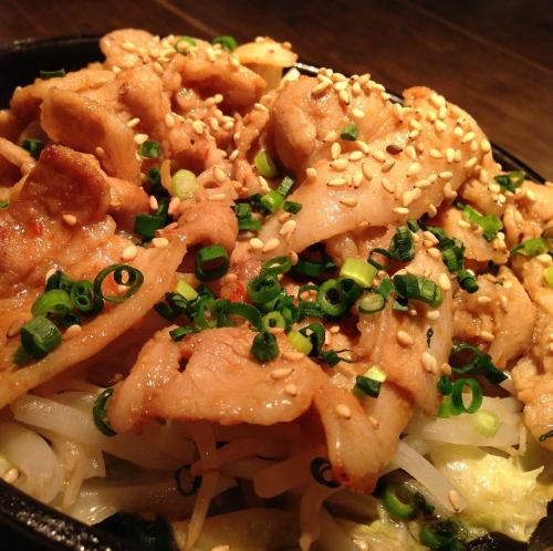 Stir-fried Pork Belly with Spicy Miso