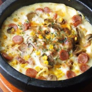石鍋ツナ＆チーズのトマトソーススパゲッティ―/石鍋スパゲッティ―グラタン