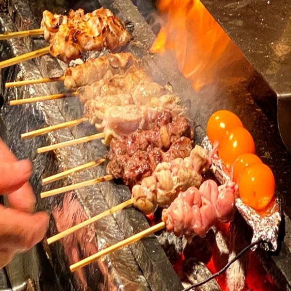 【アラカルト必須】炭火焼き鳥や日本海鮮魚のお造り★※各種宴会プラン2680円からご用意！割引特典有♪