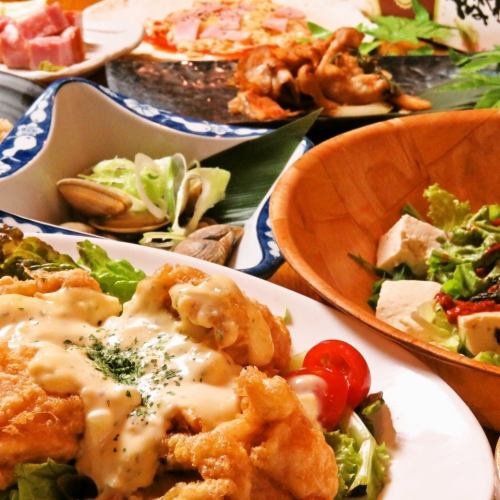 Enjoy 120 minutes of all-you-can-eat and drink in a private room (including all-you-can-drink Ichiban Shibori!) Sunday to Thursday 3,200 yen / Friday, Saturday and the day before a holiday 3,700 yen