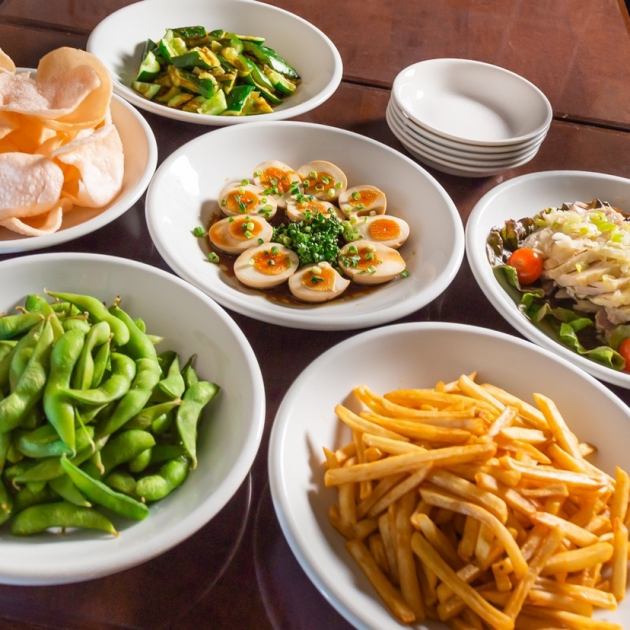 二次会 中華居酒屋の真骨頂 お酒が進む料理全6品2時間飲み放題付き 二次会コース 2 500円 香港市場 新宿オークタワー店