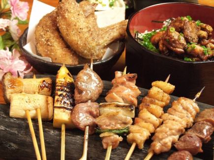 ★Torikai "Kiwame" Specialty Course★ 2 hours all-you-can-drink + 9 dishes 5,500 yen (tax included)