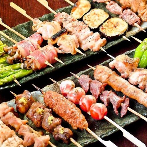 名古屋コーチンも含め手打ちの串楽しめます