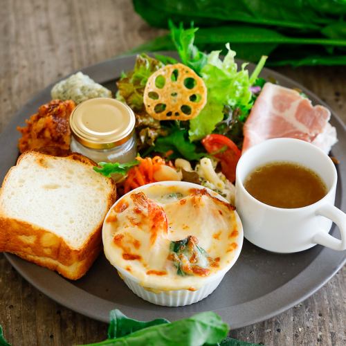 旬の地元新鮮野菜を楽しめるワンプレートもご準備♪
