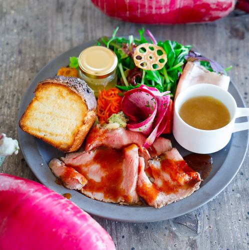 旬の地元新鮮野菜を楽しめるワンプレートもご準備♪