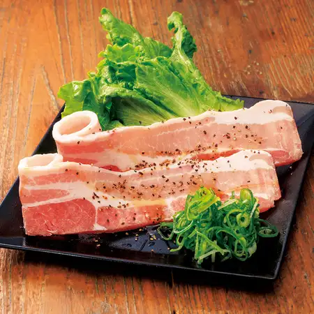 サムギョプサル (豚カルビ）塩焼き