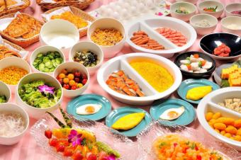 朝食バイキング