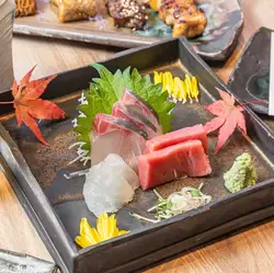 Assortment of 3 kinds of sashimi