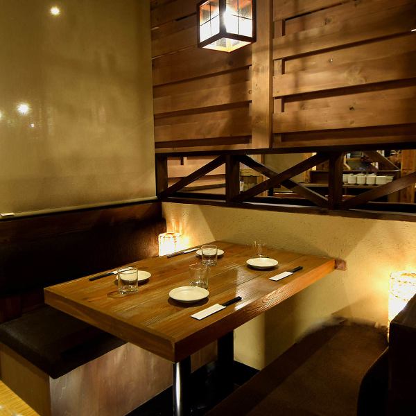 A horigotatsu type hideaway space.The space is like an adult's secret base! Cheerful and cute staff will welcome you♪ Perfect for banquets, drinking parties, and girls' night out◎