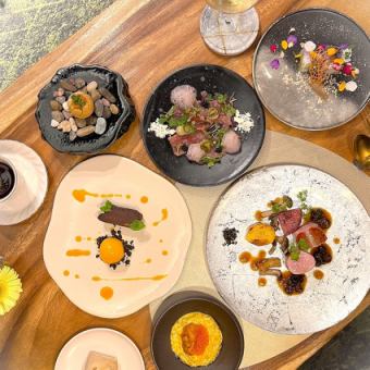 【LUNCH】Degustationコース 6600円(税込)