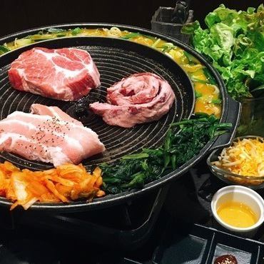 [KOREAN-BBQ course] 1980 yen♪ ● All-you-can-drink soft drinks + 800 yen ● All-you-can-drink alcohol + 1500 yen