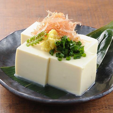 ★祇園町の京風冷奴～吟醸醤油～