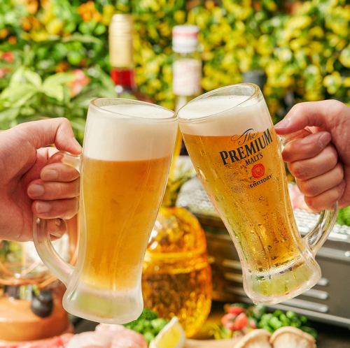 ビアガーデンで昼飲み◎女子会にも大人気！