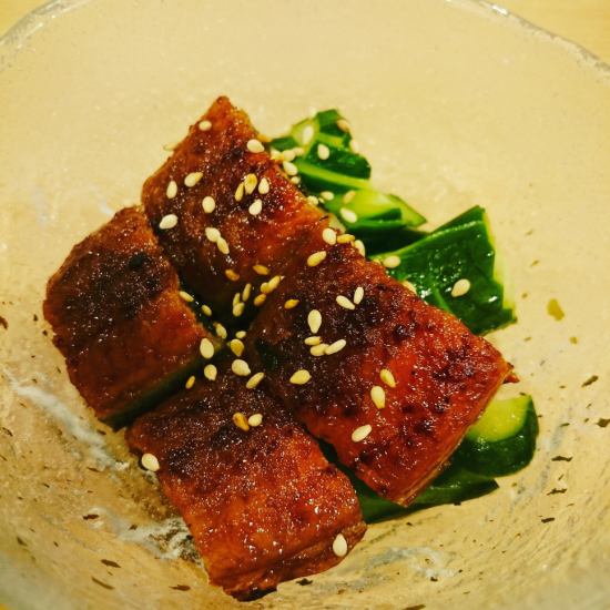You can also enjoy a full-fledged dish using exquisite eel.