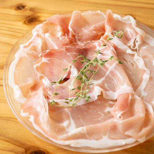 ワインと恋する生ハム《ハモンセラーノ》