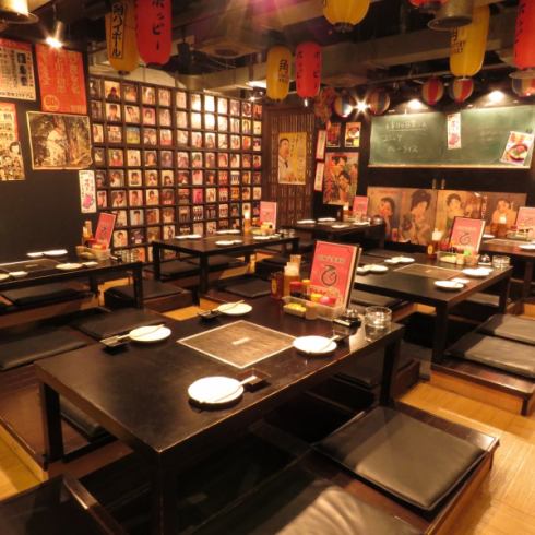 昭和レトロ感が満載の店内はSNSウケすること間違いなし★