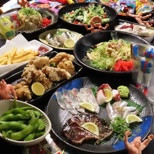 ☆復活☆【金・土限定！】≪食べ飲み放題（生付き）！4800円≫LO90分後※現金支払いのみ
