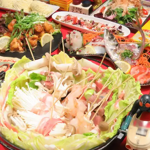 2H(LO90分後)食べ飲み放題3700円♪内容充実盛りだくさん♪