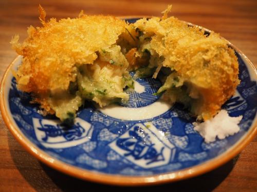 Scallop croquette