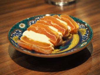 dried persimmon butter sandwich