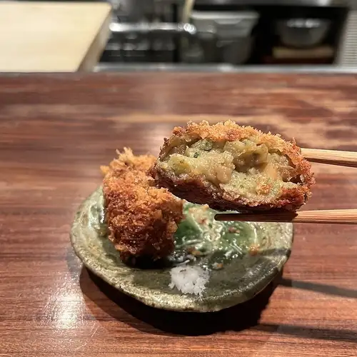 Specialty scallop croquettes