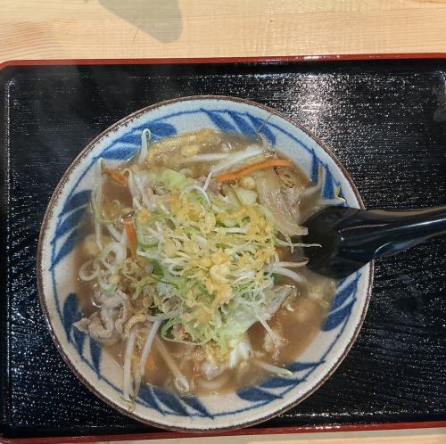 【自信作!】大麦の島豚野菜うどん